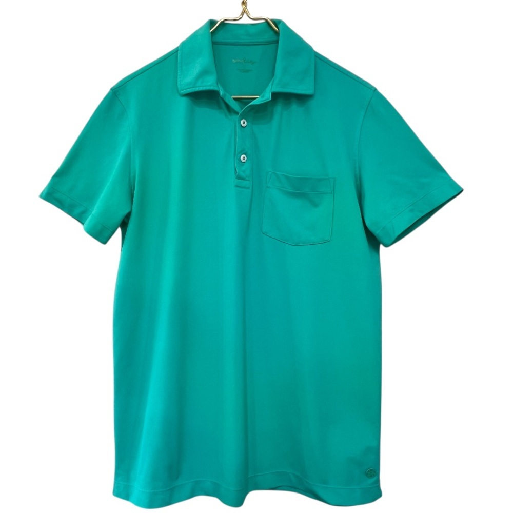 Lilly Pulitzer Bright Green Stretch Pullover Polo Shirt Small - Picture 2 of 11
